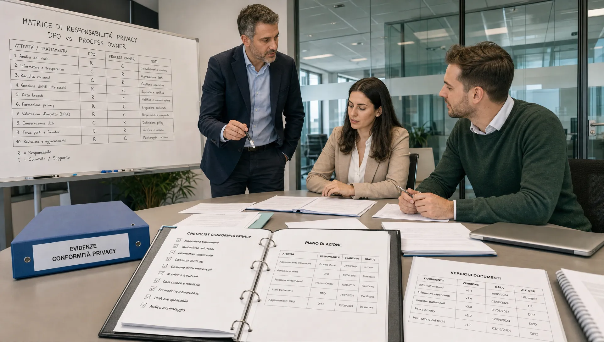 Setting Up Practical Privacy Governance Between the DPO and Process Owners